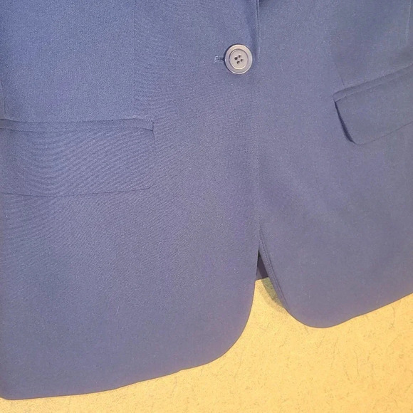 Women's Blue Blazer Jacket by Suzy Shier,  Size Small - Picture 4 of 13